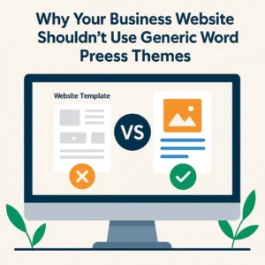 Why Your Business Website Shouldn’t Use Generic WordPress Themes